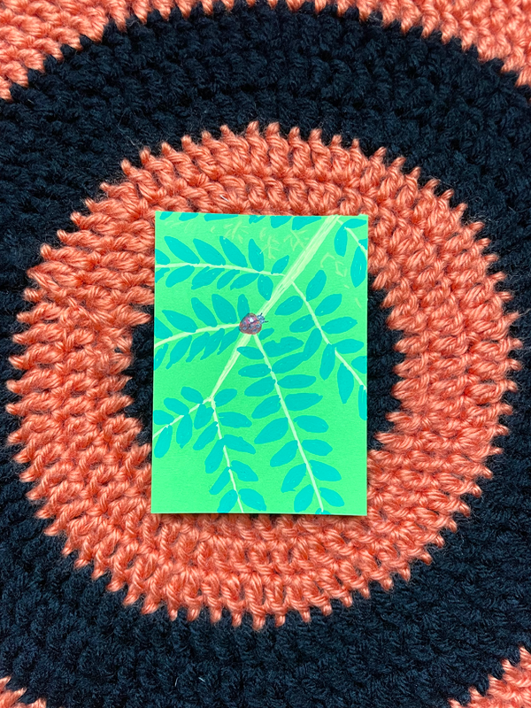 Its a Small World 1/3 aceo art card