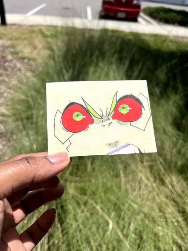 Rebecca Cyberpunk Edgerunners aceo art card