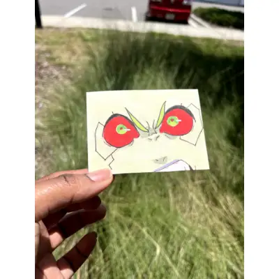 Rebecca Cyberpunk Edgerunners aceo art card thumbnail 1