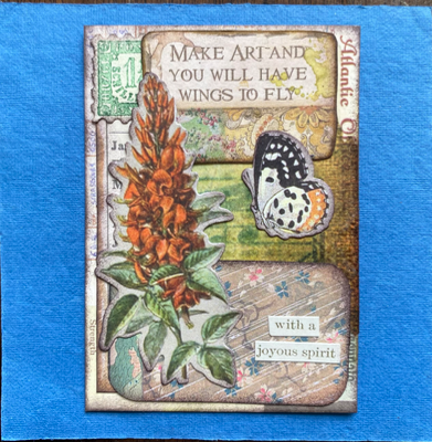 Industrial Grunge 5-26#7 aceo art card thumbnail 1