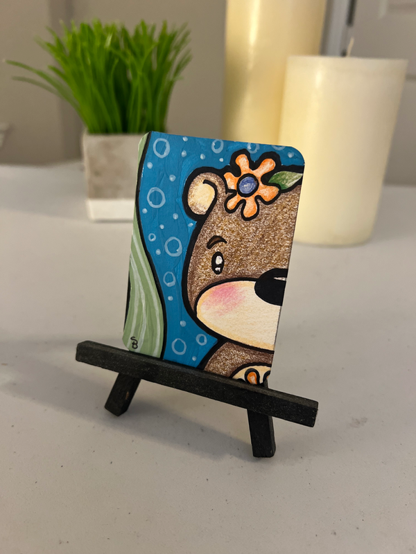 Otter 2 aceo art card