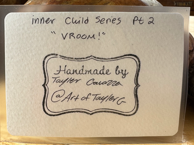 Vroom! aceo art card thumbnail 2