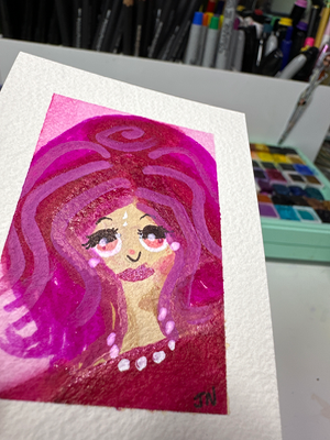 Peg aceo art card thumbnail 2