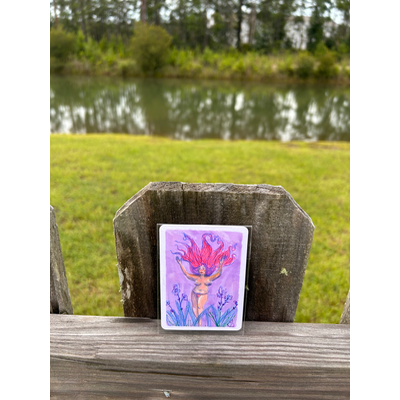 Thank Goddess I’m FAT aceo art card thumbnail 2