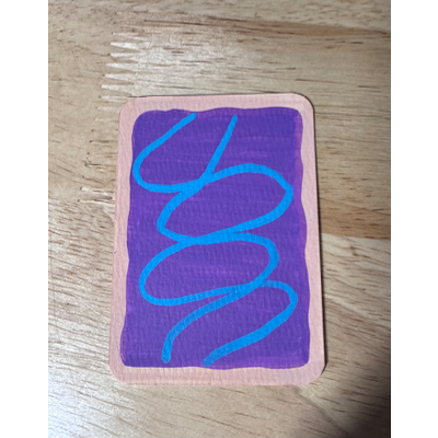 Wild Berry Poptart aceo art card thumbnail 1