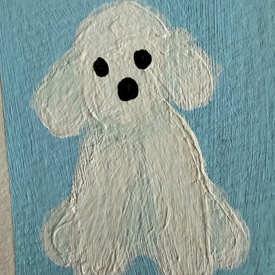 Original Dog ACEO | Little Companions #1/3 aceo art card thumbnail 3