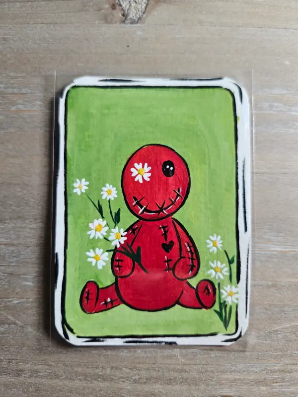 Daisy Snifflers aceo art card