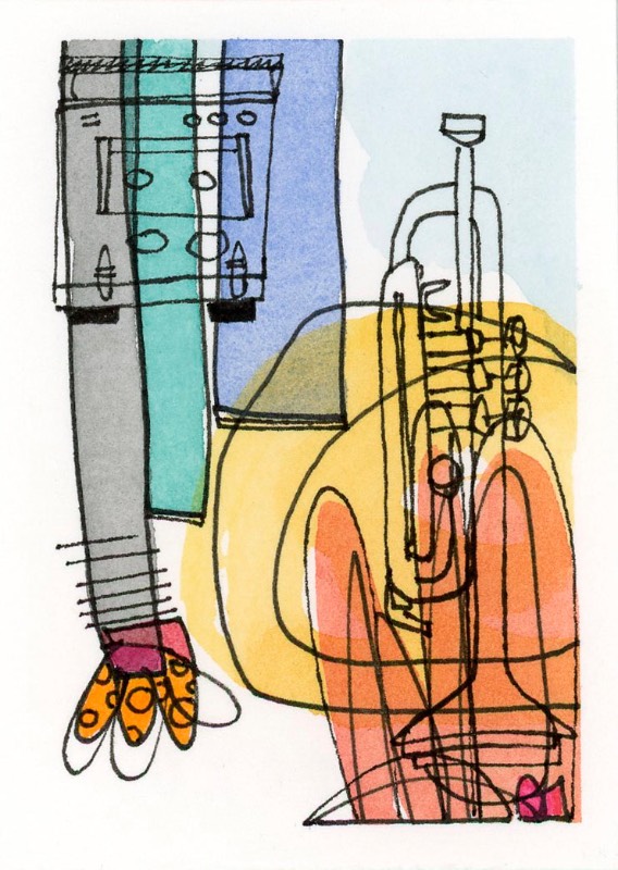 Jam aceo art card
