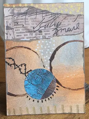 Quiet Terrain aceo art card thumbnail 1