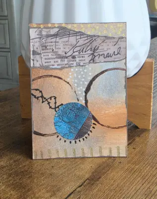 Quiet Terrain aceo art card thumbnail 2