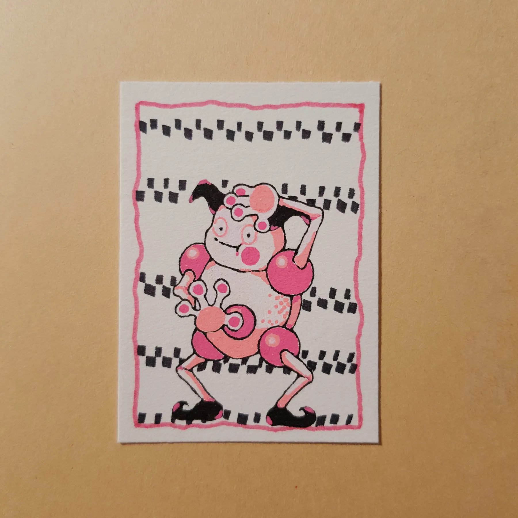 Misty Circus aceo art card