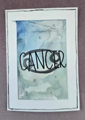 Stardust & Signs: Cancer Glyph aceo art card thumbnail 1
