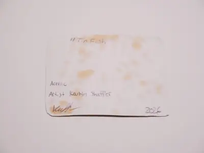 Tin Fish aceo art card thumbnail 3