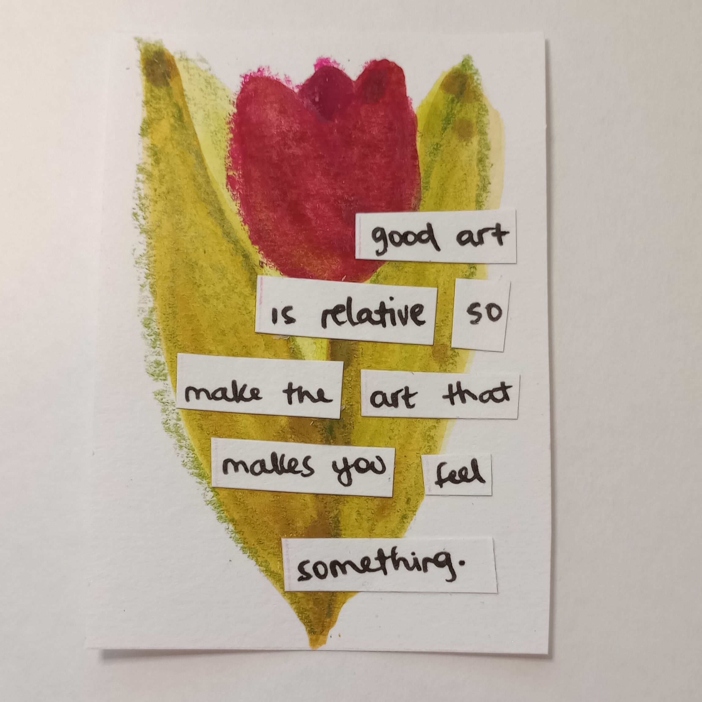 Feel art aceo art card