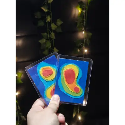 Smooth Island aceo art card thumbnail 2