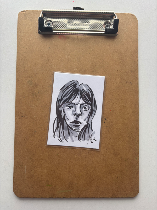 “Mono: Practice” aceo art card