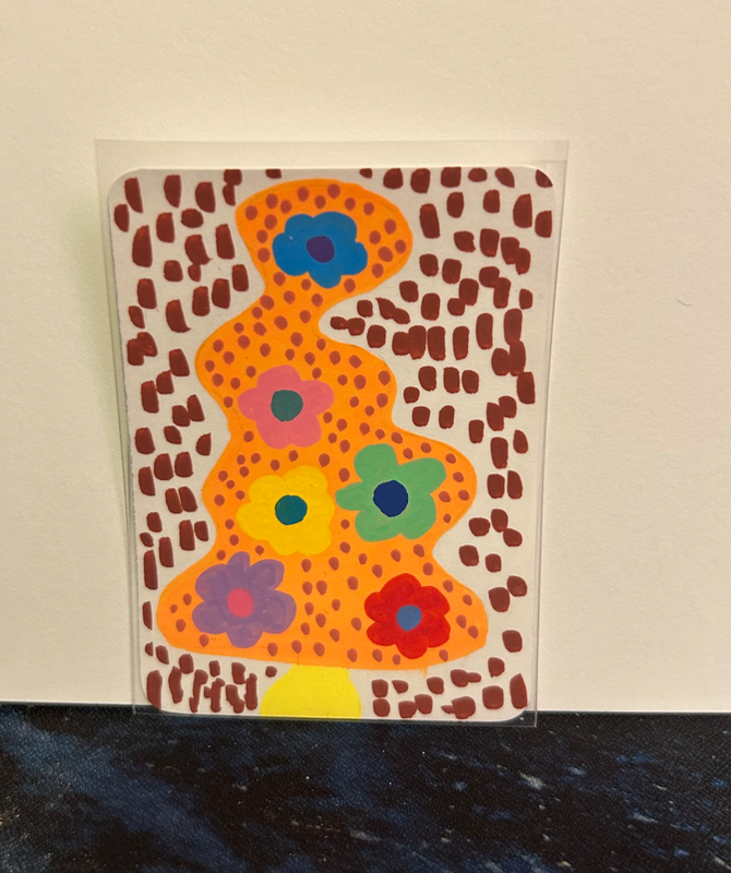 Funky Fungi aceo art card