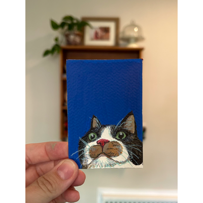 The Blue Boop aceo art card thumbnail 1