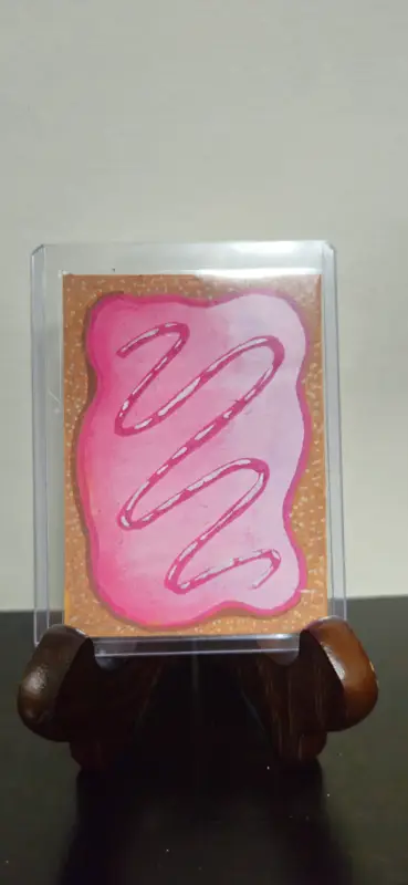Pop aceo art card