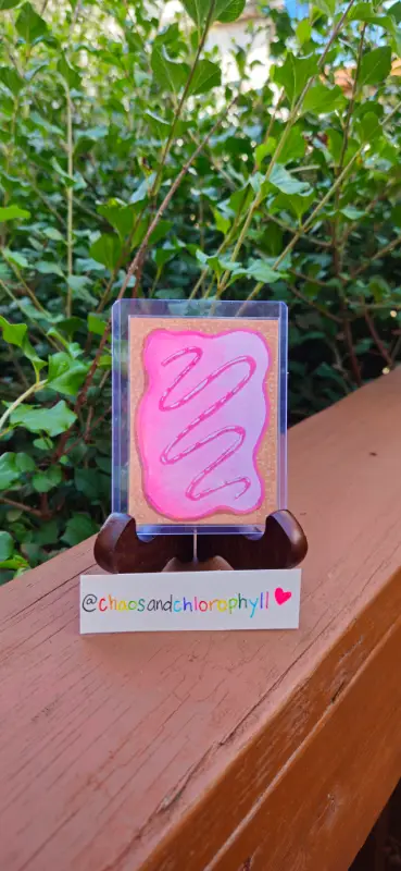 Pop aceo art card