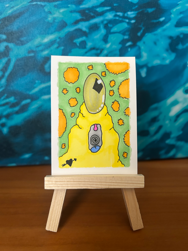Billy aceo art card
