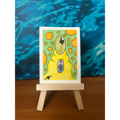 Billy aceo art card thumbnail 1