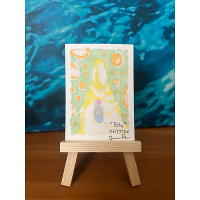 Billy aceo art card thumbnail 2