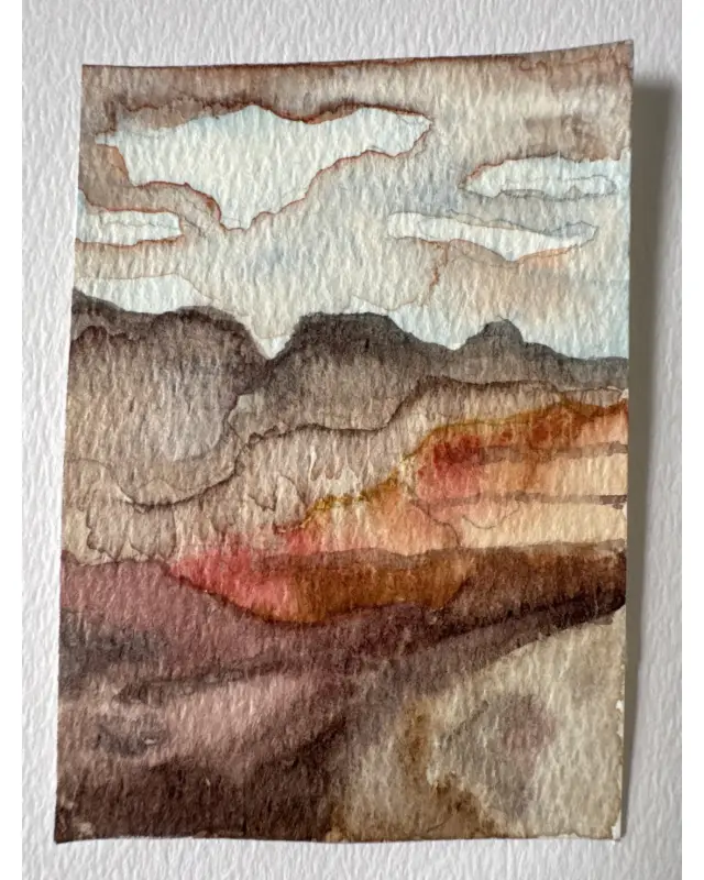 Arizona I aceo art card