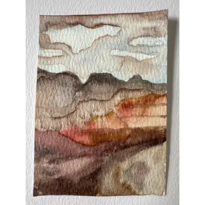 Arizona I aceo art card thumbnail 1