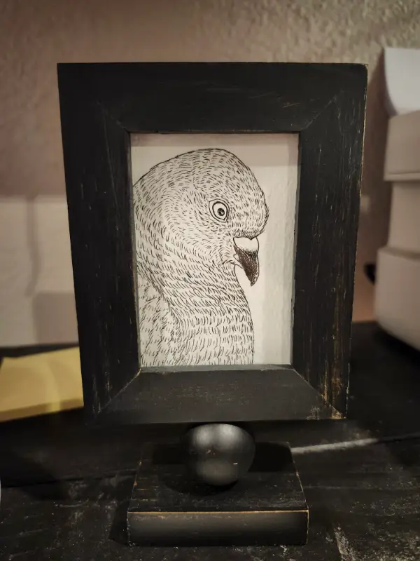 Pidgie 2 aceo art card