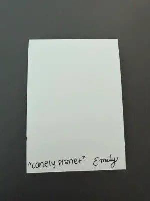 The Lonely Planet aceo art card thumbnail 2