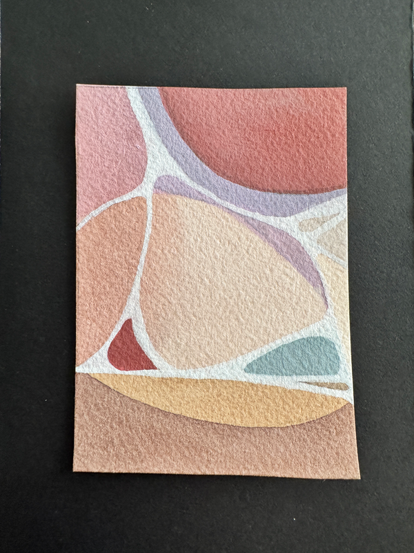 Stone and Glass II aceo art card