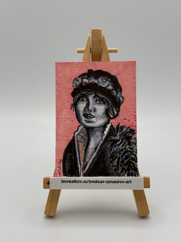 Chilly Glam aceo art card