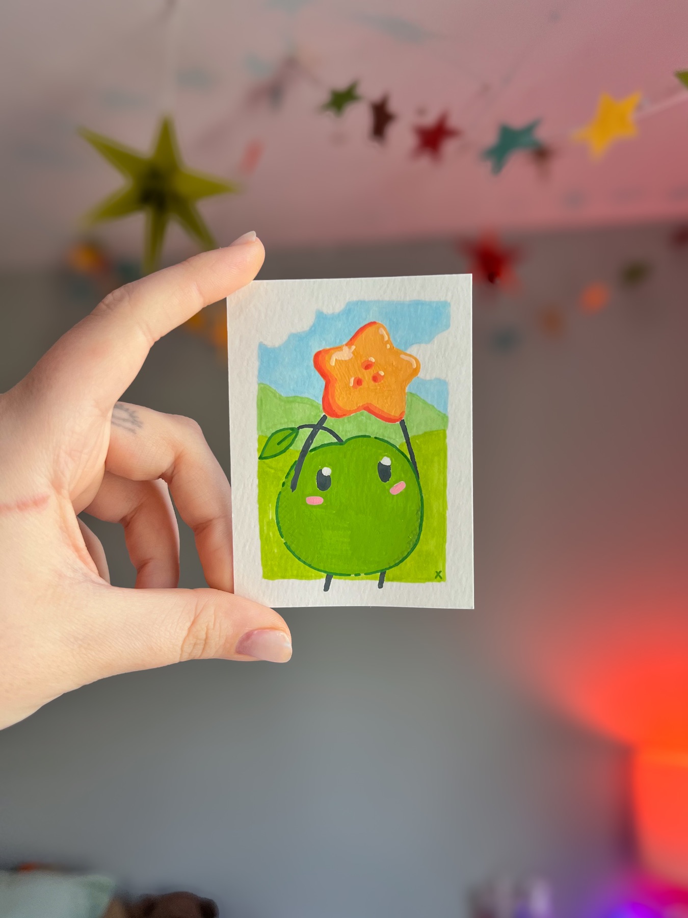 Bai Bai Junimo! aceo art card