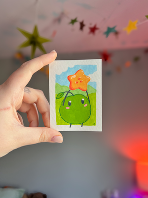 Bai Bai Junimo! aceo art card thumbnail 1