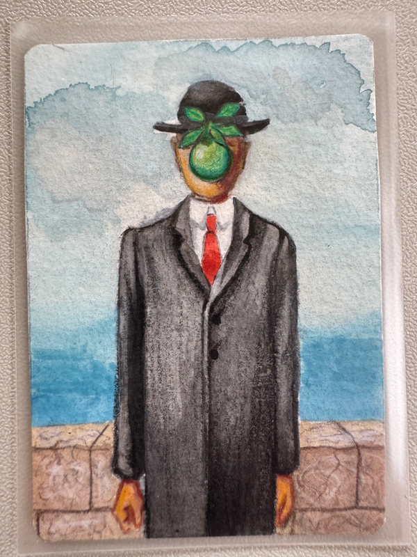 Hidden aceo art card