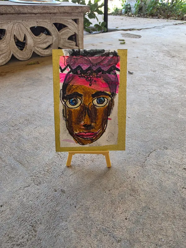 Periphery aceo art card