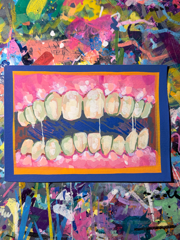 Chompers aceo art card