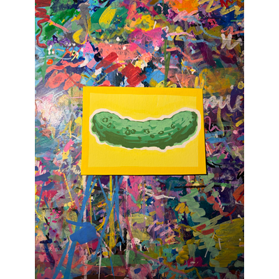 Pickle aceo art card thumbnail 2
