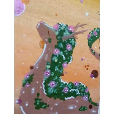 Shimmer and Bloom aceo art card thumbnail 3