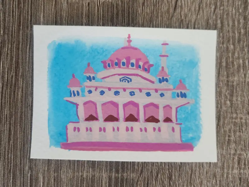 Masjid Putra aceo art card