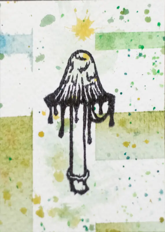 INKY - 13/17 aceo art card