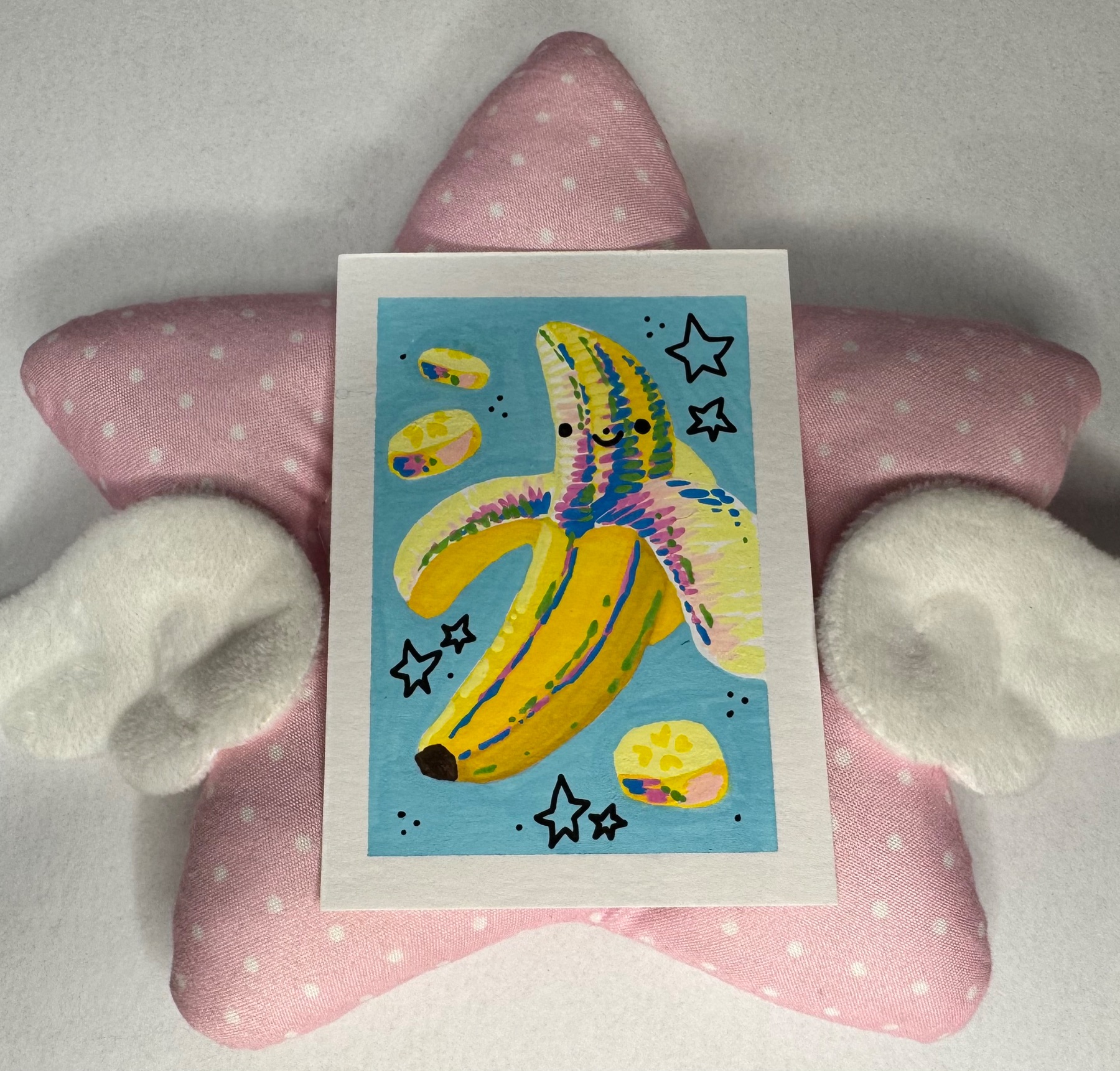 Happy to be Alive aceo art card