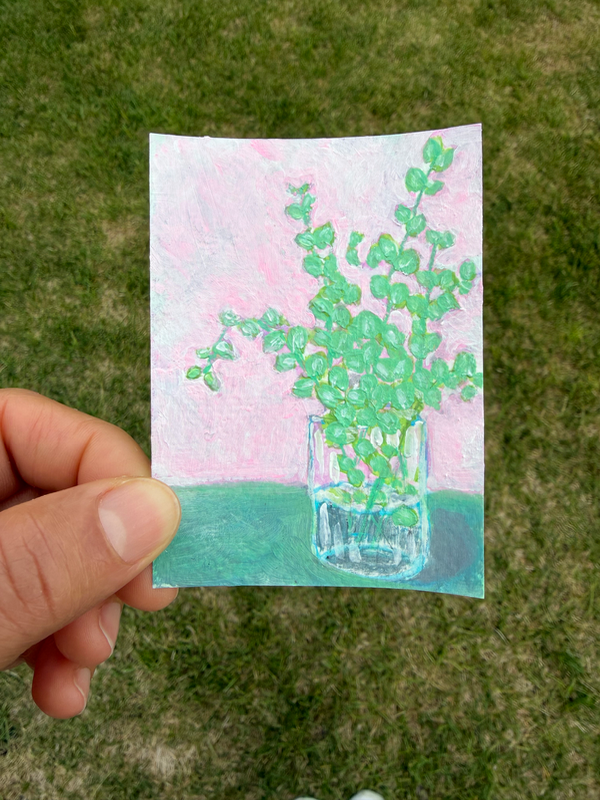 Eucalyptus dream aceo art card