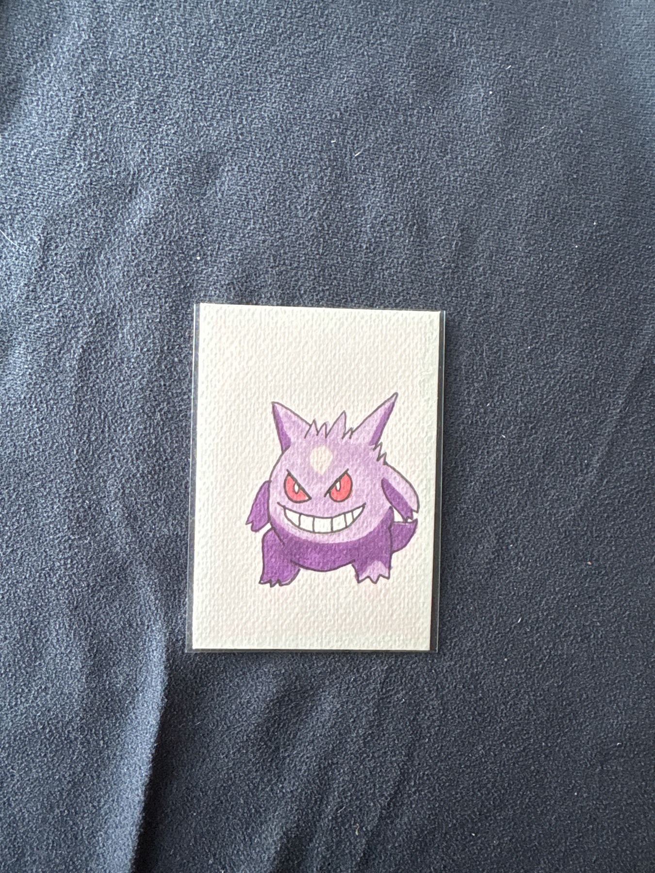 😈😈 aceo art card