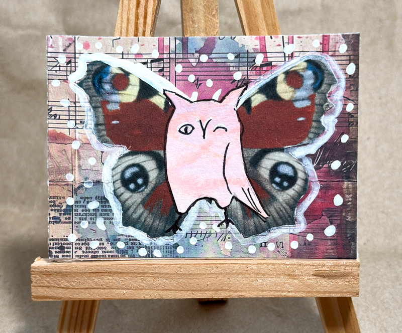 Night Owl aceo art card