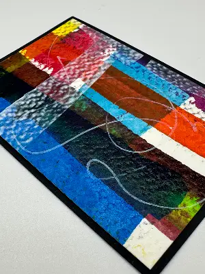 Fragments F-06 aceo art card thumbnail 2