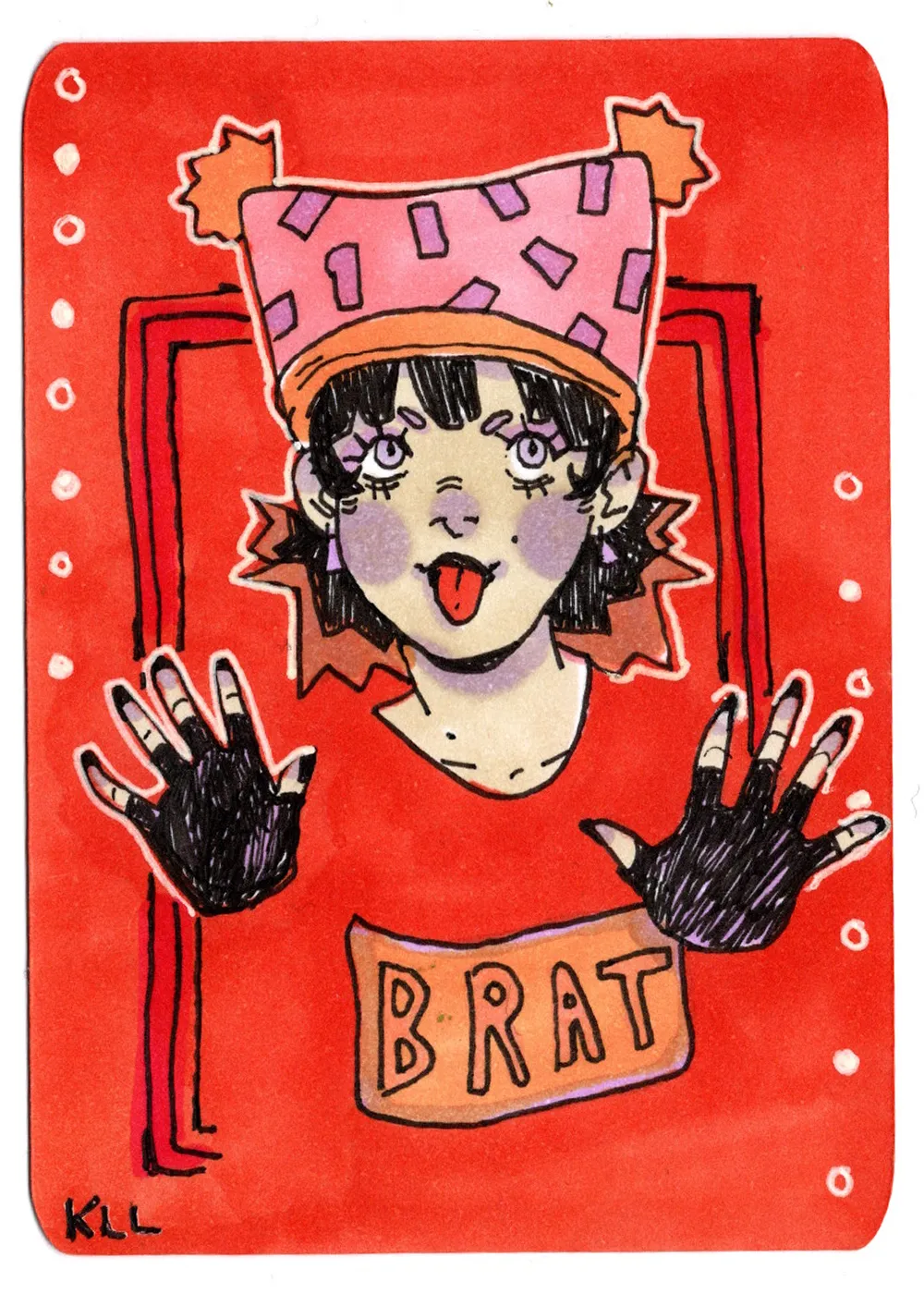 Jester aceo art card