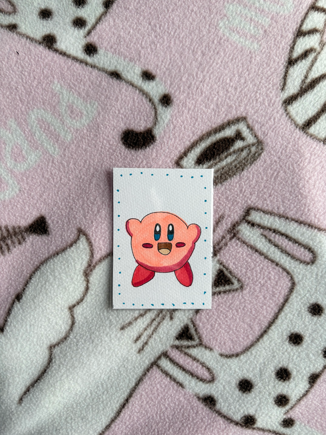 Lil Kirby aceo art card