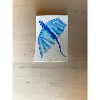 Color dragons 5/5 aceo art card thumbnail 1